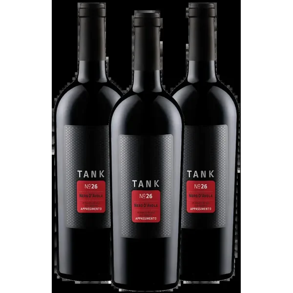 3er Vorteils-Weinpaket - TANK No 26 Nero d'Avola Appassimento IGT - Cantine Minini