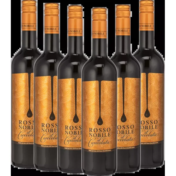 6er Vorteils-Weinpaket - Rosso Nobile al Cioccolata - Les Grands Chais de France