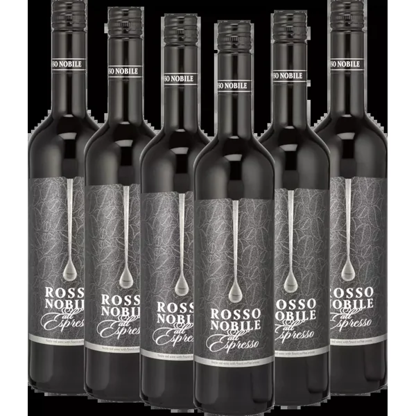 6er Vorteils-Weinpaket - Rosso Nobile all' Espresso - Les Grands Chais de France
