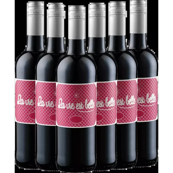 6x Vorteils-Weinpaket La vie est belle rouge - La vie est belle