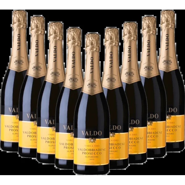 9er Vorteils-Weinpaket - Marca Oro Valdobbiadene Prosecco Superiore DOCG - Valdo