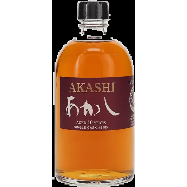 Akashi 10 Years Old Single Cask No. 5185 Sherry Oloroso Butt 0,5l in GP - Eigashima