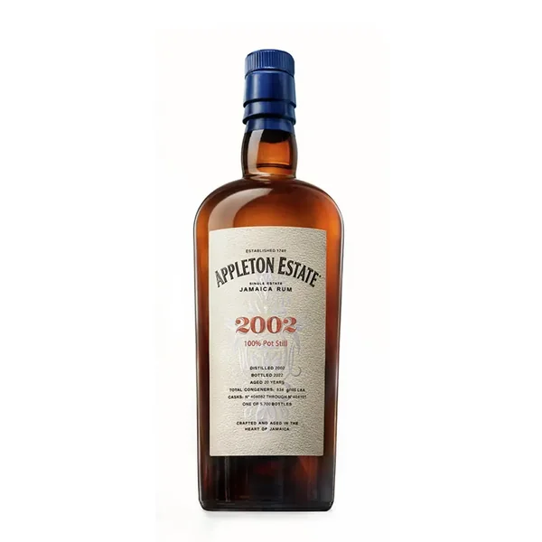 APPLETON 20 ans 2002 HEARTS COLLECTION 63% - 0.7 - Jamaique - Maison du Whisky