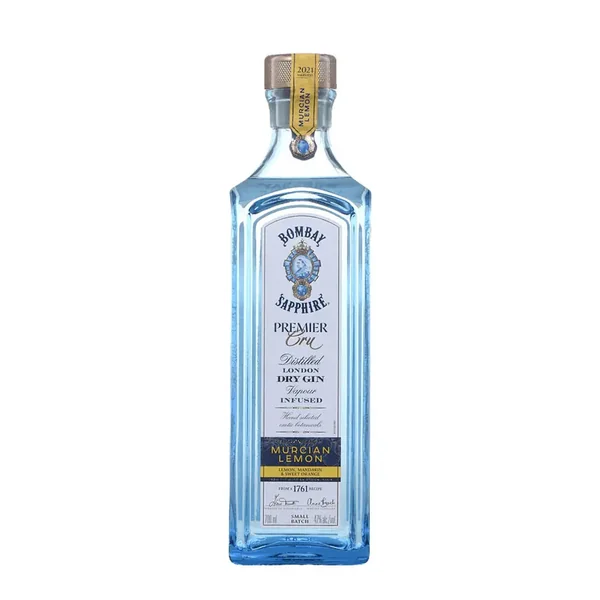 BOMBAY Sapphire Premier Cru Murcian Lemon 47% - 0.7 - Angleterre - Maison du Whisky
