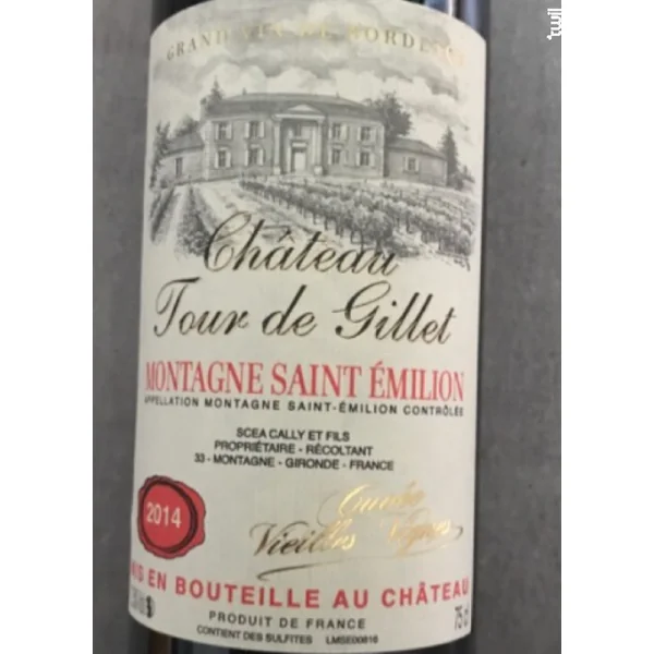 Chateau Tour de la Gillet - Montagne Saint-Emilion