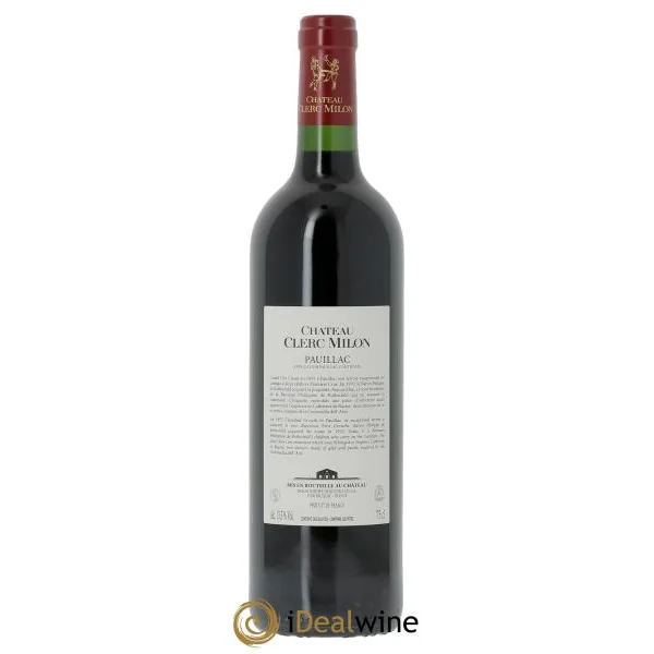 Château Clerc Milon 5ème Grand Cru Classé (CBO à partir de 6 bts) 2023