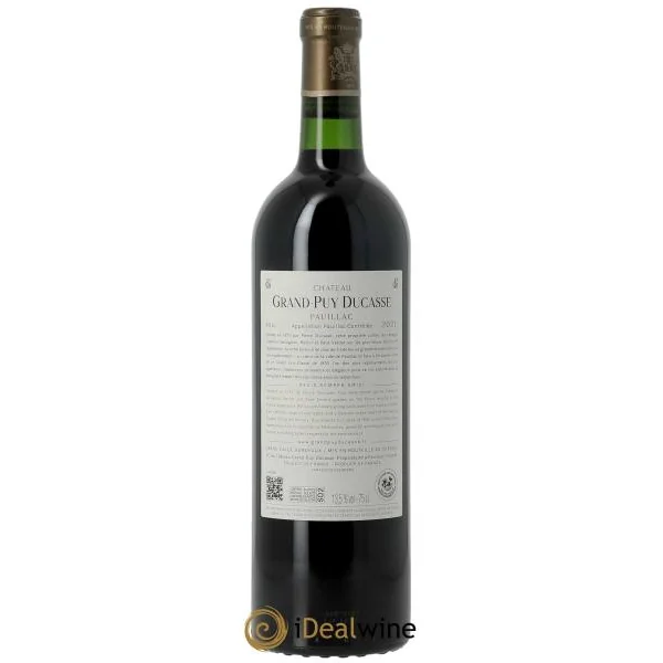 Château Grand Puy Ducasse 5ème Grand Cru Classé (CBO à partir de 6 bts) 2021
