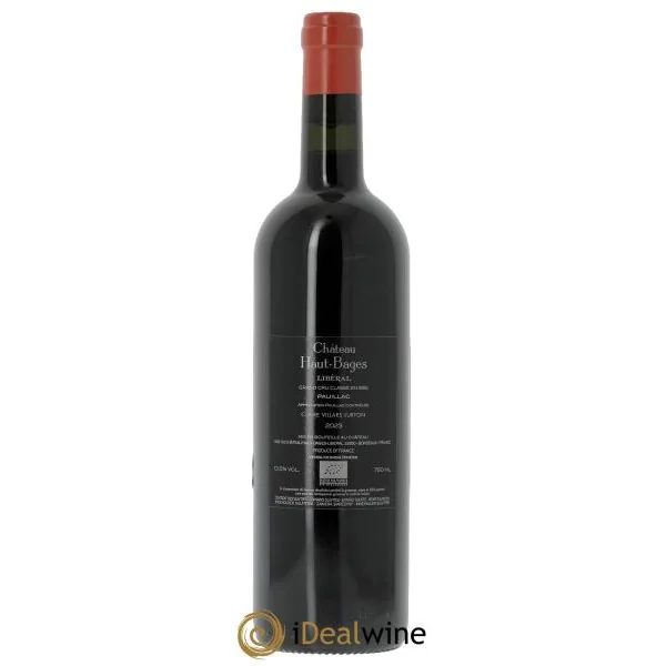 Château Haut Bages Libéral 5ème Grand Cru Classé (CBO à partir de 6 bts) 2023