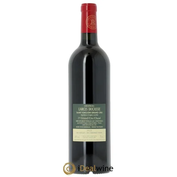 Château Larcis Ducasse 1er Grand Cru Classé B (CBO a partir de 6 bts) 2022