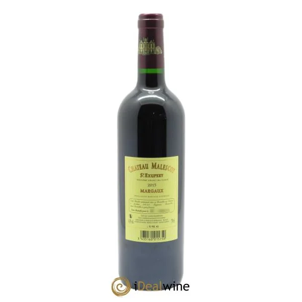Château Malescot Saint-Exupéry 3ème Grand Cru Classé (CBO à partir de 12 BTS) 2015