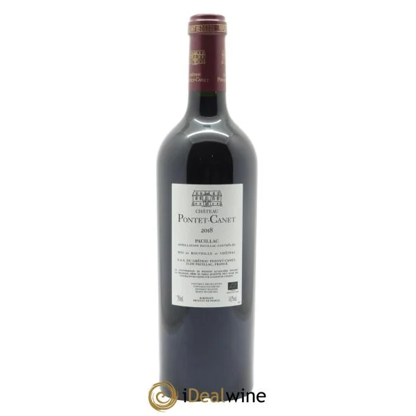 Château Pontet Canet 5ème Grand Cru Classé (CBO à partir 12 bts) 2018