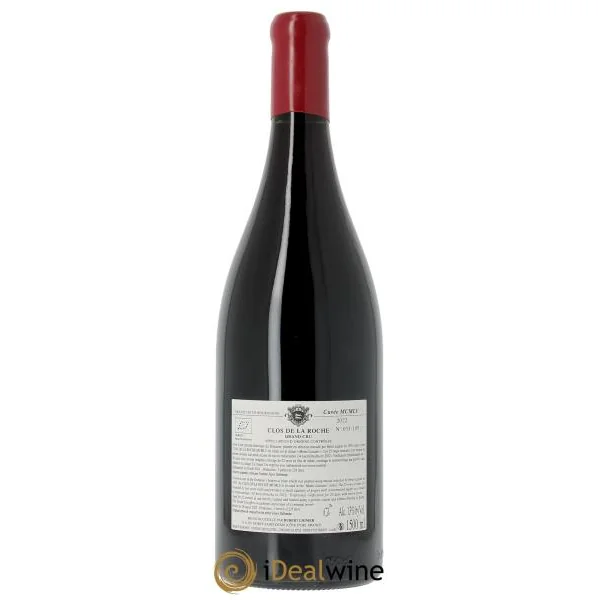 Clos de la Roche Grand Cru MCMLV Hubert Lignier (Domaine) 2022
