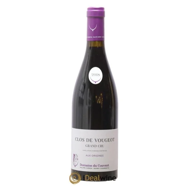 Clos de Vougeot Grand Cru Aux Origines Domaine du Couvent 2018