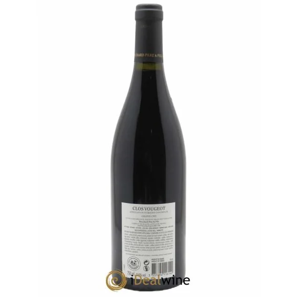 Clos de Vougeot Grand Cru Bouchard Père u0026 Fils (CBO à partir de 3 bts) 2020