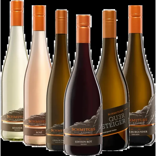 Coffret découverte de 6 bouteilles – Vins de la Moselle du domaine Schmitges