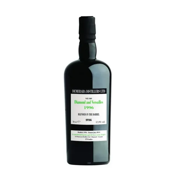 DIAMOND AND VERSAILLES 1996 Very Rare 70 ans Velier 57,9% - 0.7 - France - Maison du Whisky