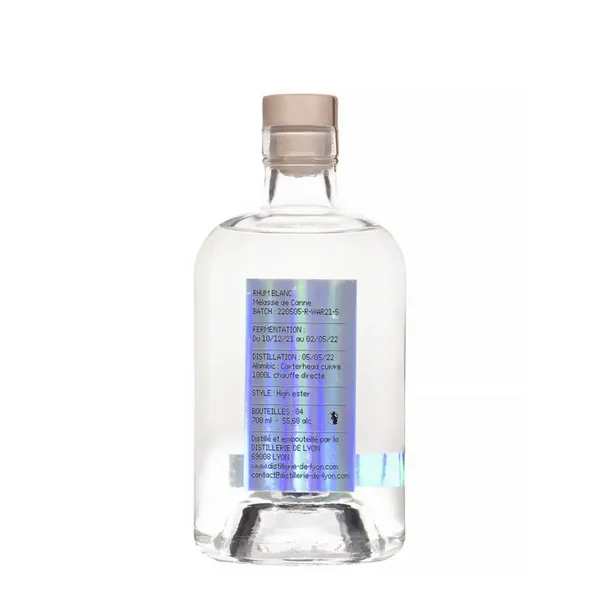 DISTILLERIE DE LYON Rhum Mélasse de Canne 55,68% - 0.7 - France - Maison du Whisky