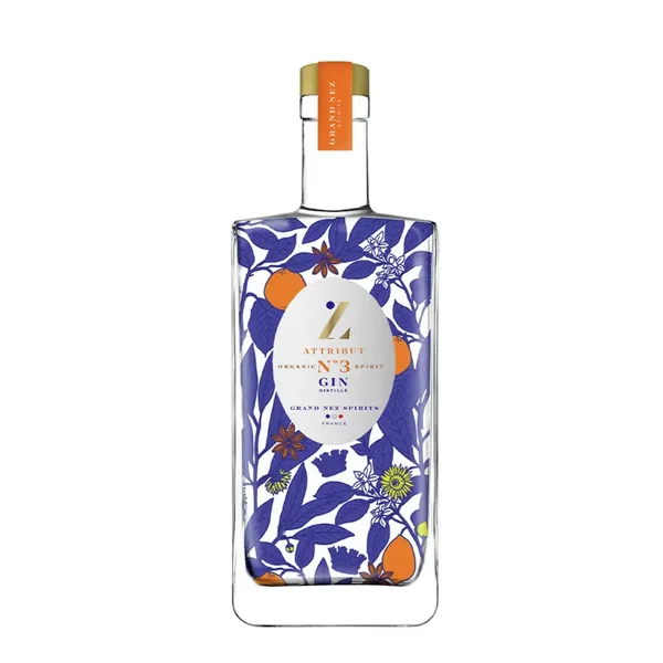 DISTILLERIE DU GRAND NEZ ATTRIBUT N°3 - Organic Distilled Gin 43% - 0.7 - France - Maison du Whisky
