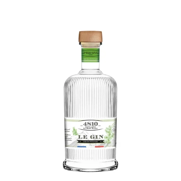 DISTILLERIE DU MONT BLANC 4810 Gin Coeur Intense 41% - 0.7 - France - Maison du Whisky