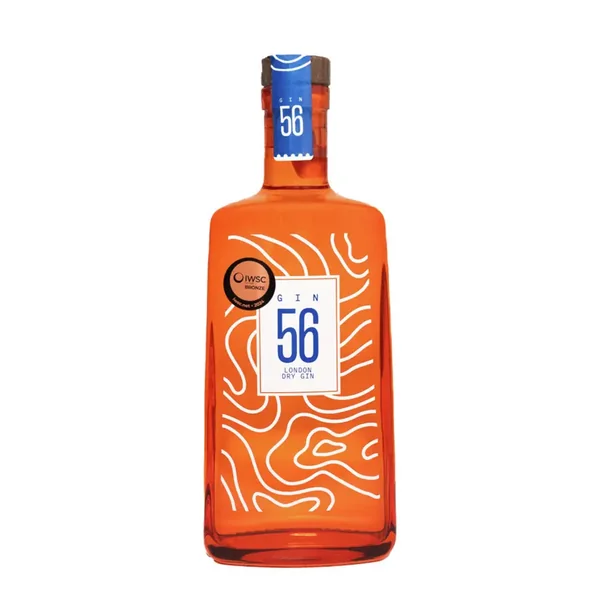 DISTILLERIE DU MORBIHAN Gin 56 43% - 0.7 - France - Maison du Whisky