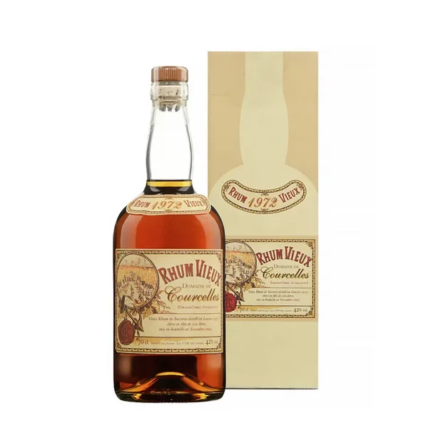 DOMAINE DE COURCELLES 1972 Rhum Vieux 42% - 0.7 - France - Maison du Whisky