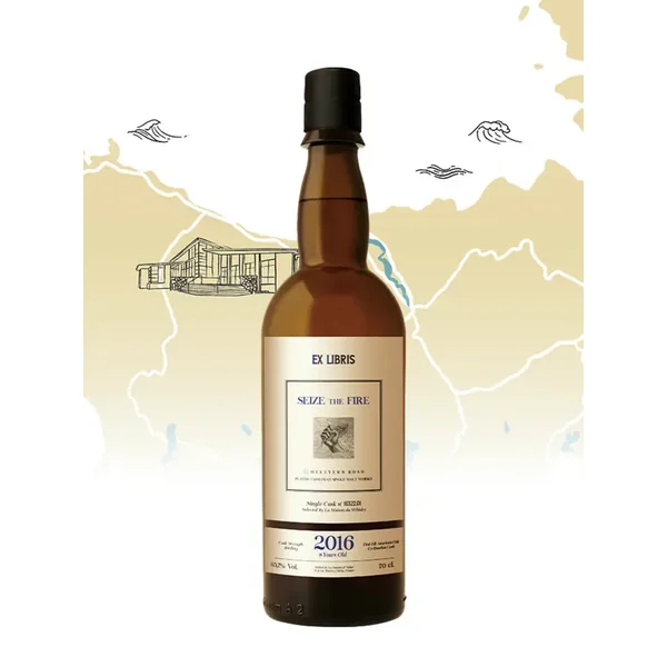 HELLYERS ROAD 8 ans 2016 Ex Libris Seize The Fire 63,7% - 0.7 - Australie - Maison du Whisky