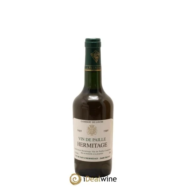 Hermitage Vin de Paille Gambert de Loche Cave de Tain 1989