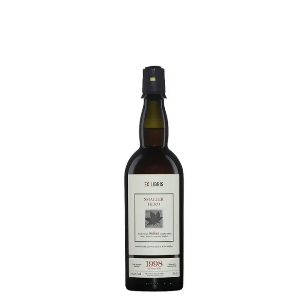 JP WISER'S 1998 Ex Libris Smaller Hero 64,5% - 0.7 - Canada - Maison du Whisky