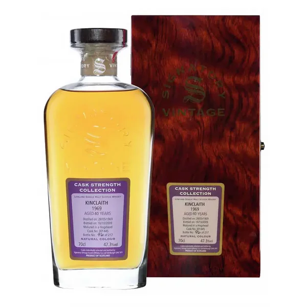 KINCLAITH 40 ans 1969 Rare Reserve Signatory Vintage 47,3% - 0.7 - Ecosse - Maison du Whisky