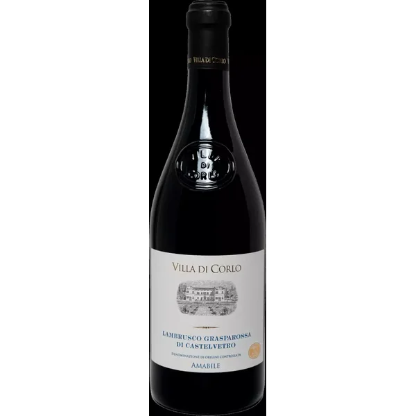 Lambrusco Grasparossa di Castelvetro Amabile Frizzante DOC - Villa di Corlo