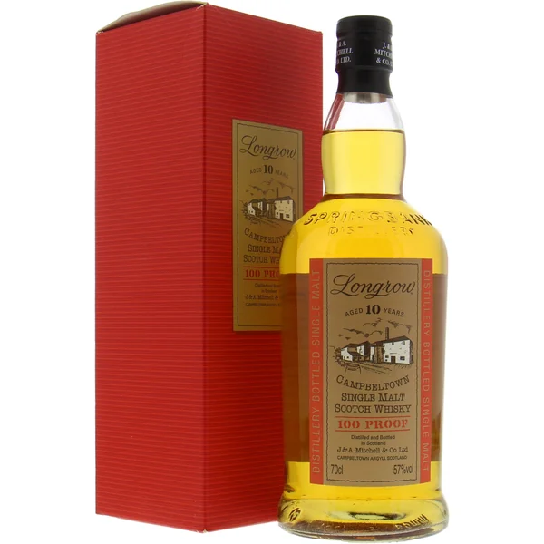 Longrow 100 Proof 10 Years Old Bottled for Usquebaugh Society 57% 199