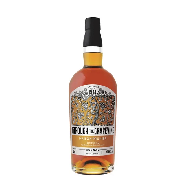MAISON PRUNIER Lot 19.14 Borderies THROUGH THE GRAPEVINE 6.0 40,45% - 0.7 - France - Maison du Whisky