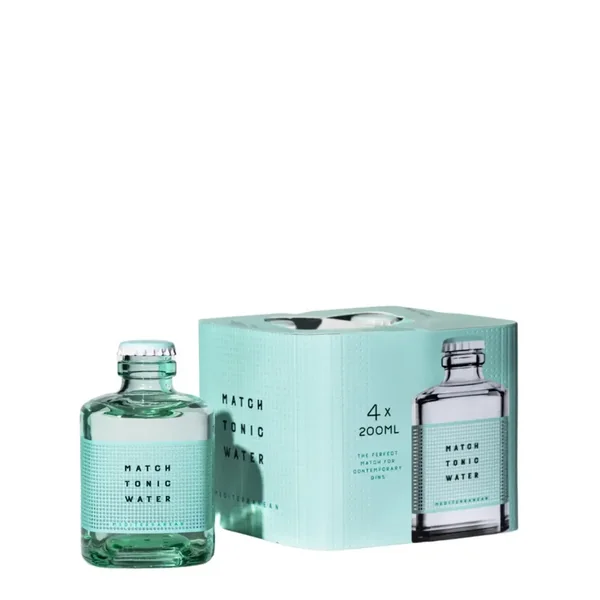 MATCH TONIC WATER Mediterranean Pack de 4 - 0.8 - Italie - Maison du Whisky