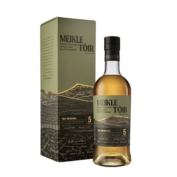 MEIKLE TOIR 5 ans Original 50% - 0.7 - Ecosse - Maison du Whisky