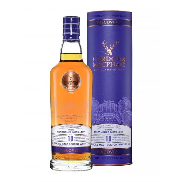 MILTONDUFF 10 ans Sherry Discovery Gordon & Macphail 43% - 0.7 - Ecosse - Maison du Whisky