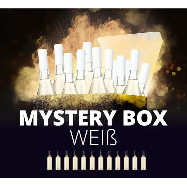 Mystery Box of 12 - white wine enjoyment with surprise factor from VINELLO