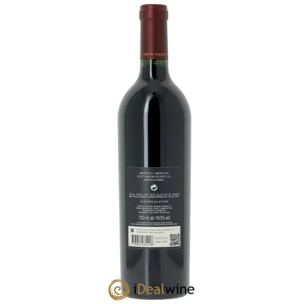 Napa Valley Opus One Robert Mondavi (CBO à partir de 6 bts) 2021