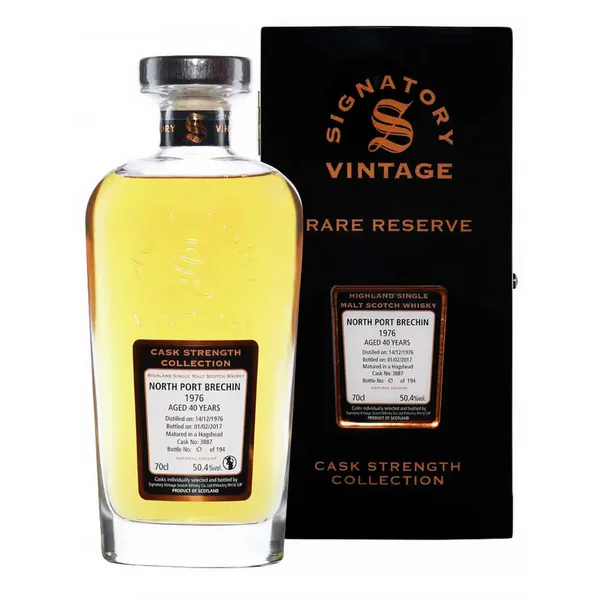 NORTH PORT BRECHIN 40 ans 1976 Rare Reserve Signatory Vintage 50,4% - 0.7 - Ecosse - Maison du Whisky