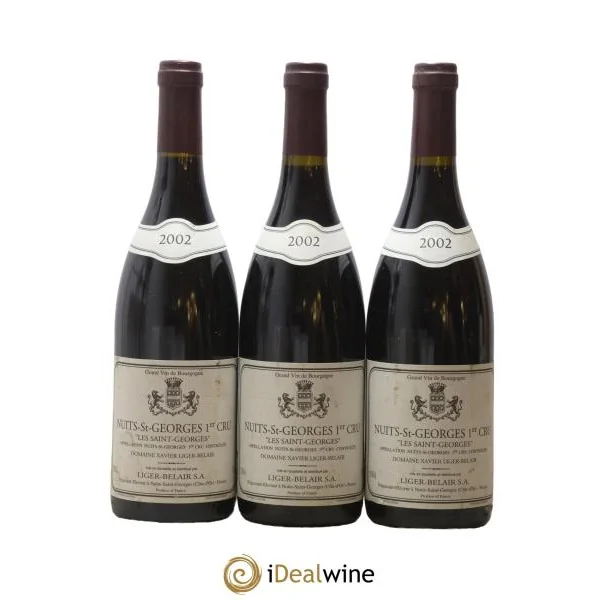 Nuits-Saint-Georges 1er Cru Les Saint Georges - Xavier Liger Belair 2002