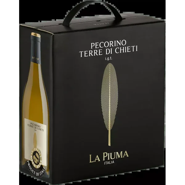 Pecorino Terre di Chieti IGT 3,0 l Bag in Box - La Piuma