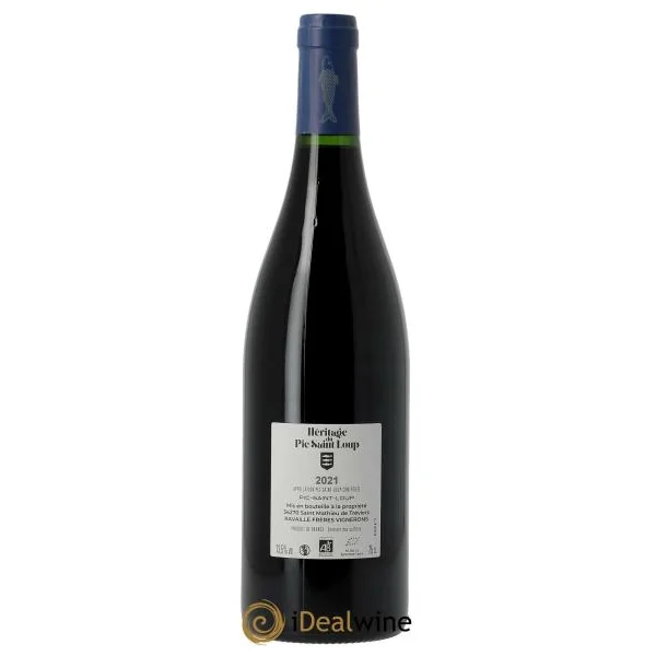 Pic Saint-Loup Héritage du Pic Saint-Loup (anciennement Ermitage) Cuvée Sainte Agnès 2021