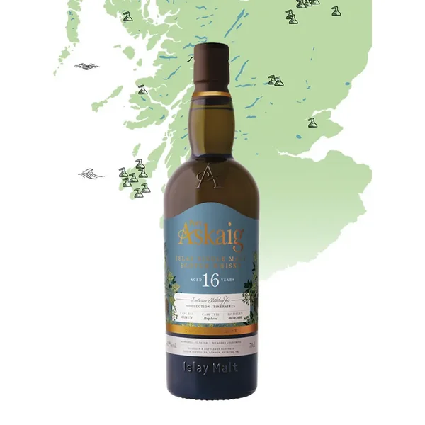PORT ASKAIG 16 ans 2008 Itinéraires 54,2% - 0.7 - Ecosse - Maison du Whisky