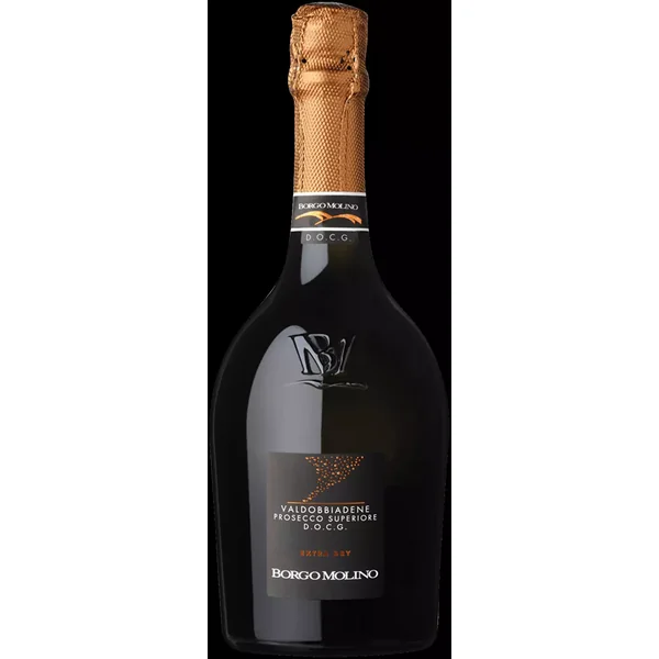 Prosecco Superiore extra dry Vino Spumante Valdobbiadene DOCG - Borgo Molino
