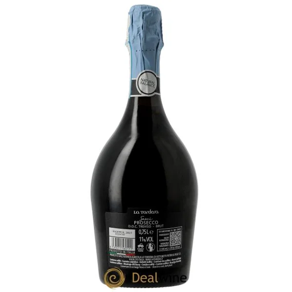 Prosecco Treviso DOC La Tordera Saomi Brut Famille Vettoretti