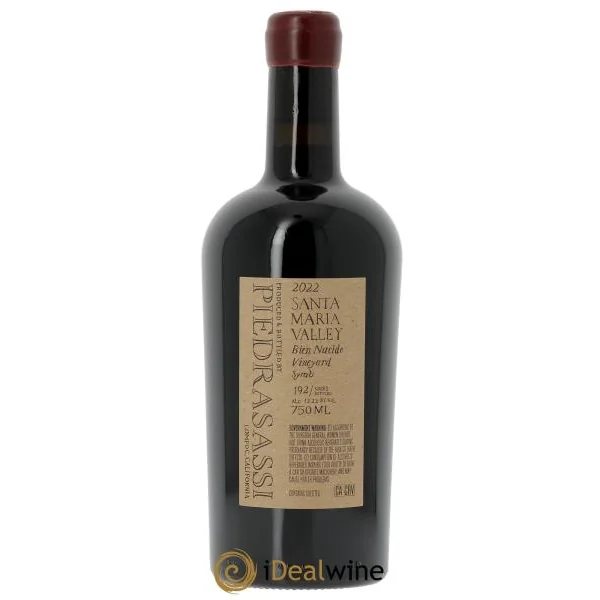 Santa Maria Valley Piedrasassi Bien Nacido Syrah Sashi Moorman 2022