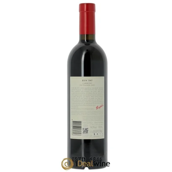 South Australia Penfolds Wines Bin 707 Cabernet Sauvignon (CBO à partir de 6 bts) 2023