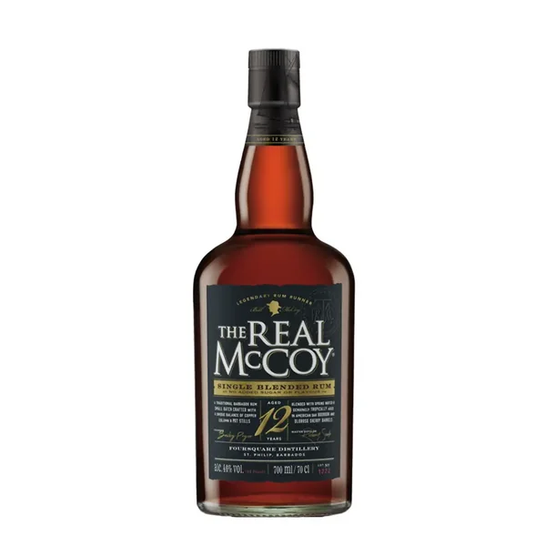 THE REAL MCCOY 12 ans Single Blended Rum 46% - 0.7 - Barbade - Maison du Whisky