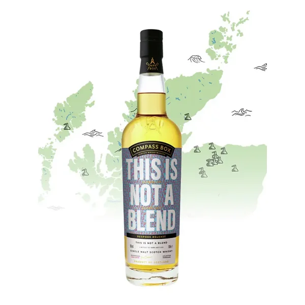 THIS IS NOT A BLEND Itinéraires Compass Box 50% - 0.7 - Ecosse - Maison du Whisky