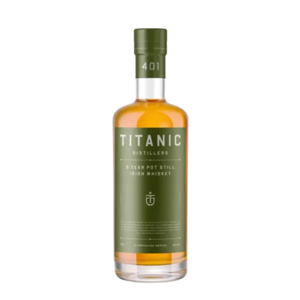 TITANIC DISTILLERS 5 ans Pot Still Irish Whiskey 46% - 0.7 - Irlande - Maison du Whisky