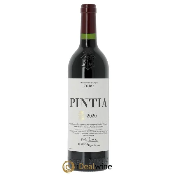 Toro DO Vega Sicilia Pintia Famille Alvarez (CBO à partir de 6 bts) 2020